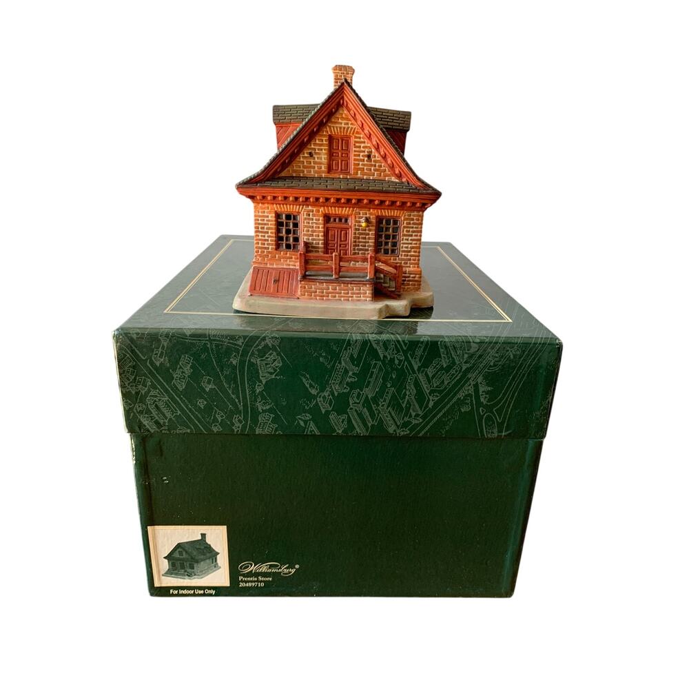 Lang & Wise Colonial Williamsburg PRENTIS STORE House 1998 #20489710 READ